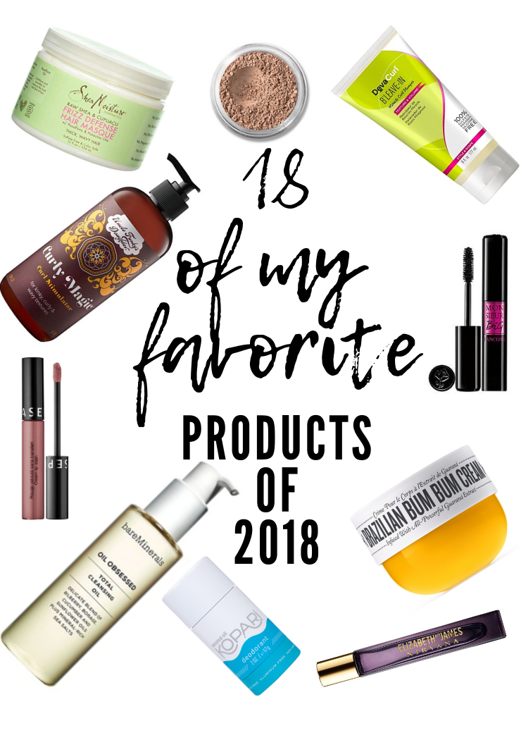 My 18 Favorite Products of 2018